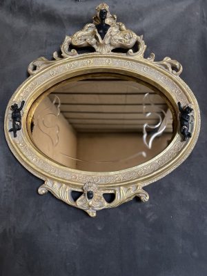 قاب آینه فایبرگلاس مدل جهیز رومی